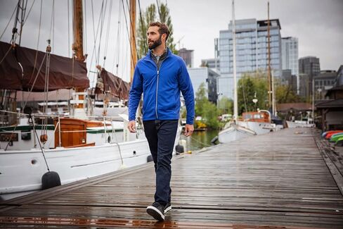 Cutter & Buck Adapt Eco Knit Hybrid Recycled Mens Full Zip Jacket in Saudi Arabia