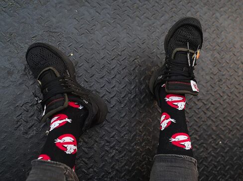 Odd Sox، Ghostbusters Merchandise، جوارب رجالية مرحة مبتكرة، مطبوعات مضحكة من الثمانينيات in Kuwait