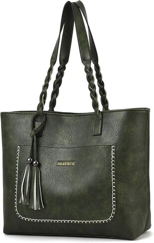 حقائب يد نسائية حقيبة كتف ريترو محفظة حقيبة هوبو محفظة مضغوطة حقائب سفر مقاومة للماء مع شرابة in Kuwait