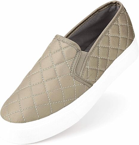 JENN ARDOR Women's Slip On Sneakers Fashion Flats Shoes Comfortable Casual Shoes for Walking in Saudi Arabia