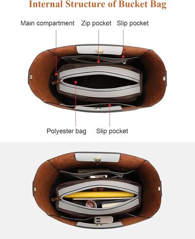 حقائب دلو جلدية من فوق الأرض للنساء وحقائب الكتف وحقائب اليد in Kuwait