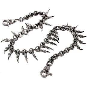 UNIQSUM Sharp Talon wallet chain Swivel Trigger snap Biker Punk Key Jean Claw chain