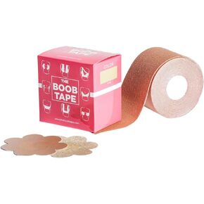 BOOB TAPE The Original with Nipple Covers, Breast Tape for Lift & Support, Strapless, Backless, Sweatproof, Strong Hold in Saudi Arabia