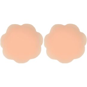 أغطية حلمات سيليكون غير مرئية قابلة لإعادة الاستخدام، فطائر اللحم بدون حمالة صدر، فطائر اللحم، بتلات حمالة صدر لاصقة لتغطية متواضعة تحت الملابس in Kuwait