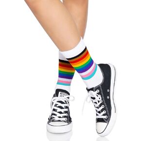 Leg Avenue Women's Pride Crew Socks