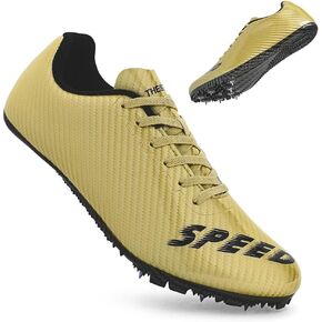 THESTRON Unisex Track Spikes Running Sprint Shoes Track & Field Shoes for Men Women Kids Cool Racing Running Sneakers