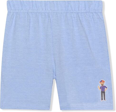 طقم تي شيرت وشورت للأولاد من Blippi للأطفال الصغار – أزرق/رمادي in Kuwait