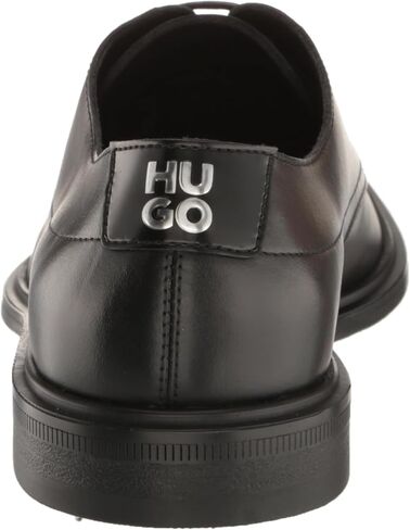 HUGO Men's Kerr Shiny Leather Derby Dress Shoe Oxford in Saudi Arabia