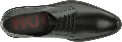 HUGO Men's Kerr Shiny Leather Derby Dress Shoe Oxford in Saudi Arabia