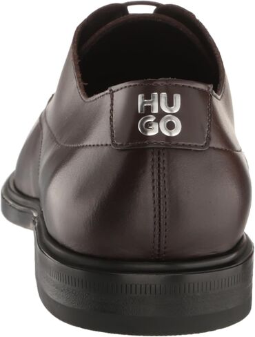 HUGO Men's Kerr Shiny Leather Derby Dress Shoe Oxford in Saudi Arabia