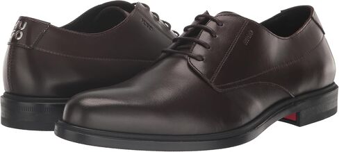HUGO Men's Kerr Shiny Leather Derby Dress Shoe Oxford in Saudi Arabia