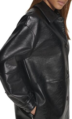 Levi's womens Relaxed Fit Faux Leather Blazer Blazer in Saudi Arabia