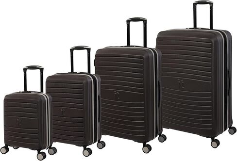 it luggage Eco-Protect Hardside 4pc 8 Wheel Expandable Spinner Set, Brown in Saudi Arabia