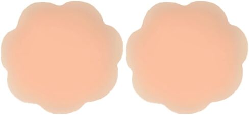 أغطية حلمات سيليكون غير مرئية قابلة لإعادة الاستخدام، فطائر اللحم بدون حمالة صدر، فطائر اللحم، بتلات حمالة صدر لاصقة لتغطية متواضعة تحت الملابس in Kuwait