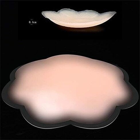 أغطية حلمات سيليكون غير مرئية قابلة لإعادة الاستخدام، فطائر اللحم بدون حمالة صدر، فطائر اللحم، بتلات حمالة صدر لاصقة لتغطية متواضعة تحت الملابس in Kuwait