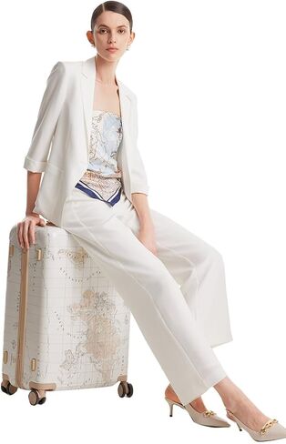 GOELIA Double Sided Printed 14 Momme 100% Mulberry Silk Scarf Top Head Hair Neck Large Scarfs for Women (35 x35 Inches) in Saudi Arabia