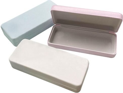 HSYMQ 3PCS Glasses Case, Eyeglasses Case Hard Shell, Sunglasses Case Reading Hard Glasses Cases for Women Men in Saudi Arabia