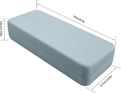 HSYMQ 3PCS Glasses Case, Eyeglasses Case Hard Shell, Sunglasses Case Reading Hard Glasses Cases for Women Men in Saudi Arabia