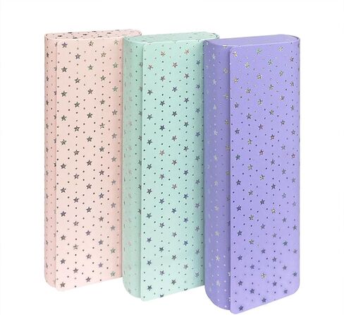HSYMQ 3PCS Glasses Case, Eyeglasses Case Hard Shell, Sunglasses Case Reading Hard Glasses Cases for Women Men in Saudi Arabia