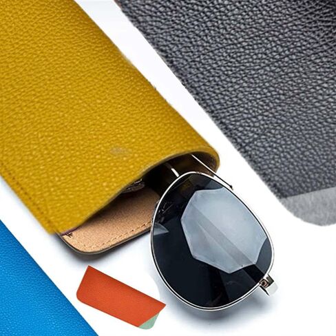 TOPJINZHIONE 4 Packs Soft Sunglasses Cases Leather Eyeglass Cases Glasses Pouch Portable Glasses protect your glasses from damage scratches and dust and provide optimal guard for your glasses, in Kuwait