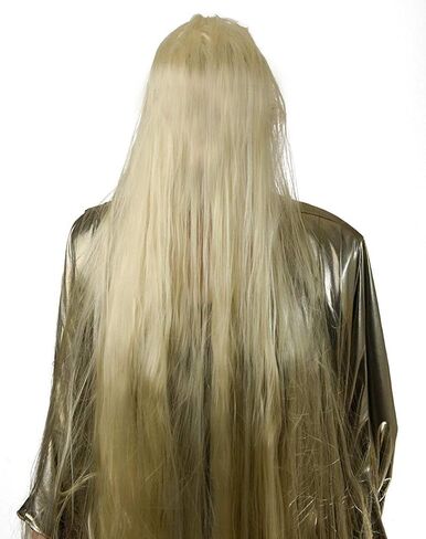 شعر مستعار كوزن إت | شعر مستعار أشقر طويل بطول 152 سم، شعر مستعار عائلي من آدام، شعر مستعار للبالغين، للأطفال in Kuwait