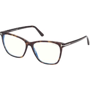 Eyeglasses Tom Ford FT 5762 -B 052 Shiny Classic Dark Havana,"t" Logo/Blue Bl in Saudi Arabia