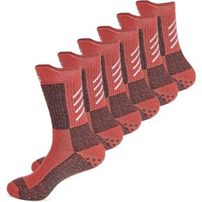 GOGOGOAL Thick Sports Sock for Men Women Terry Hiking Sock Cushioned Slipper Sock Non-slip Wool Thermal Sock Walking Skiing…