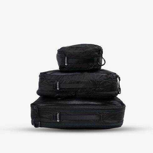 WANDRD Packing Cubes - Small Packing Cubes for Travel - Suitcase and Luggage Organization and Travel Essentials (Black) in Saudi Arabia