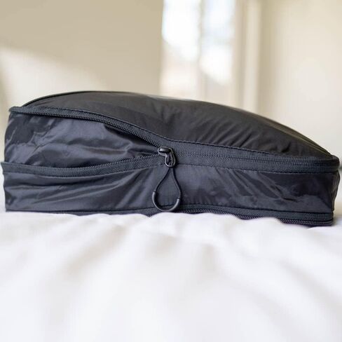 WANDRD Packing Cubes - Small Packing Cubes for Travel - Suitcase and Luggage Organization and Travel Essentials (Black) in Saudi Arabia