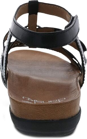 Dansko Jolene Adjustable Gladiator Sandal for Women – Leather Linings and Uppers For All-Day Comfort – Dual Density EVA Footbed and Lightweight Rubber Outsole for Long-Lasting Wear in Saudi Arabia