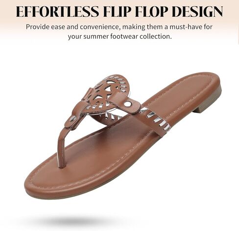 katliu Women's Flat Sandals Flip Flop Thong Sandals Cute Dressy Sandals in Saudi Arabia