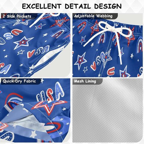 Eionryn Black White Strip Boys Swim Trunks Toddler Swim Board Shorts Quick Dry Little Boy Swimwear Bathing Suits in Kuwait