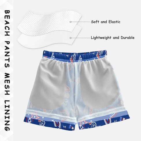 Eionryn Black White Strip Boys Swim Trunks Toddler Swim Board Shorts Quick Dry Little Boy Swimwear Bathing Suits in Kuwait