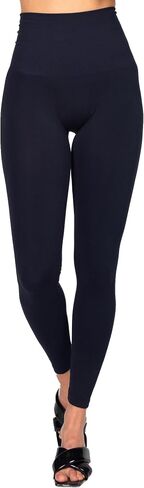 M. Rena Women's Tummy Tuck Seamless Rayon Ankle Leggings. One Size in Saudi Arabia