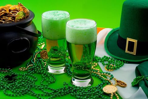 GiftExpress St Patrick's Day Leprechaun Hat with Metal Buckle, St Patrick's Day Green Top Hat, St Patty's Costume Hat, Green, M in Saudi Arabia