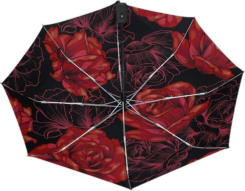 Wamika Cute Mermaid Unicorn Auto Umbrella Open Close Shining Stars Galaxy Umbrellas Windproof Travel Umbrella Lightweight Compact Parasol Umbrellas Sun & Rain in Saudi Arabia