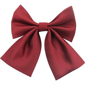 Bow Tie for Women Girls Bow Tie Pre-tied School Bow Ties Adjustable Striped Uniform Bowties for girl