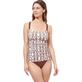 Profile by Gottex Women's Standard Iota D-Cup Round Neck Tankini in Kuwait