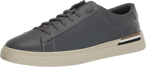 BOSS Men's Clint Leather Cupsole Sneaker in Saudi Arabia