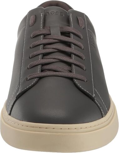 BOSS Men's Clint Leather Cupsole Sneaker in Saudi Arabia
