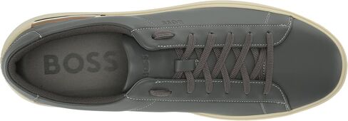 BOSS Men's Clint Leather Cupsole Sneaker in Saudi Arabia