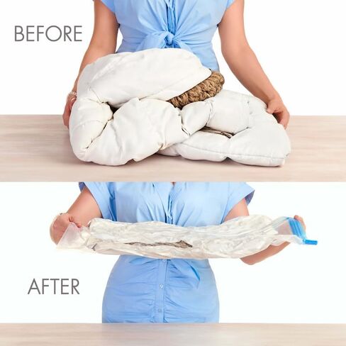 12 عبوة من مكعبات التعبئة المضغوطة للسفر من بياجي - حقائب موفرة للمساحة مقاومة للماء | خفيفة الوزن ومتينة | ضغط قابل للطي لتعبئة الملابس ومستلزمات السفر بكفاءة in Kuwait