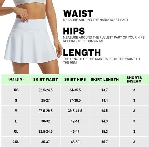 LXNMGO Women's High Waist Pleated Tennis Skirt with 4 Pockets Lightweight Athletic Golf Skorts Skirts for Running Workout in Saudi Arabia