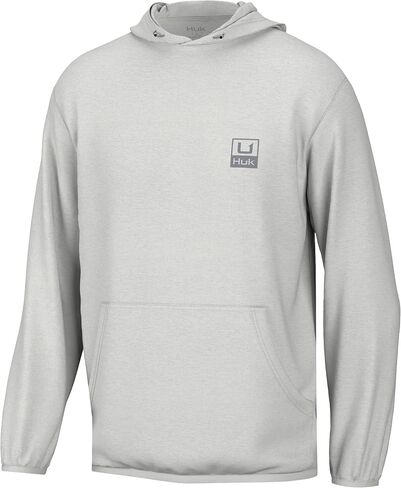 HUK Men Huk'd Fleece, Performance Fishing Hoodie in Saudi Arabia