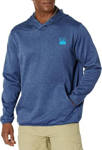 HUK Men Huk'd Fleece, Performance Fishing Hoodie in Saudi Arabia