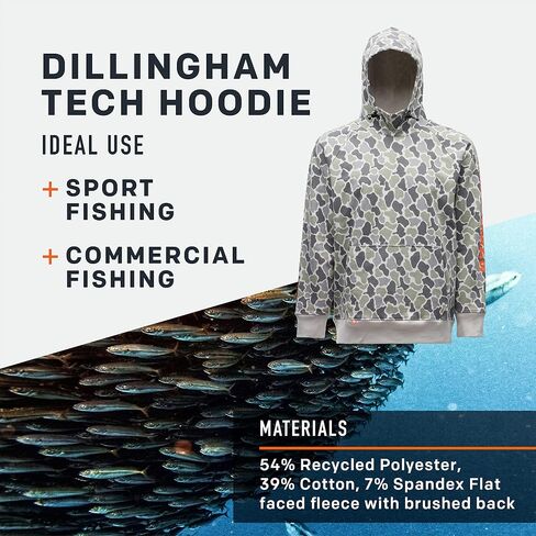 Grunden’s Men’s Dillingham Tech Sweatshirt Hoodie | Insulated in Saudi Arabia
