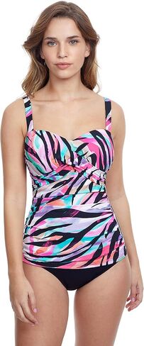 Profile by Gottex Women's Standard Wild Parade D-Cup Tankini in Saudi Arabia