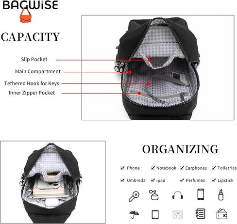 حقائب ظهر نسائية بحمالة كتف للنساء، حقيبة محفظة كروس للجنسين، حقيبة حبال، حقيبة ظهر خفيفة الوزن وصغيرة الحجم in Kuwait