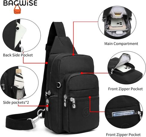 حقائب ظهر نسائية بحمالة كتف للنساء، حقيبة محفظة كروس للجنسين، حقيبة حبال، حقيبة ظهر خفيفة الوزن وصغيرة الحجم in Kuwait