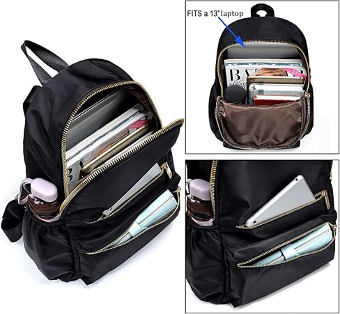 حقيبة ظهر UTO للنساء مقاومة للماء للسفر وحقيبة كتف عصرية in Kuwait